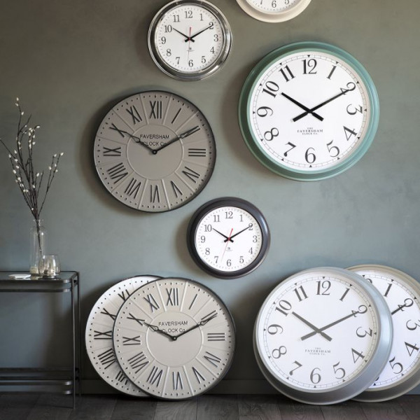 Burnett Clock – White