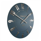 Modern Decorative Wall Clock – Midnight Blue 