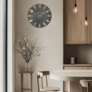 Thomas Kent Espresso Wall Clock – Available in 20-Inch & 12-Inch 