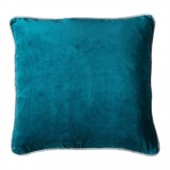 Eterno Velvet Cushion in Teal 