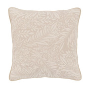 Fallow Leaf Woven Cushion – Natural Botanical Cushion