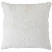 Faux Fur Cushion Cream - Large 