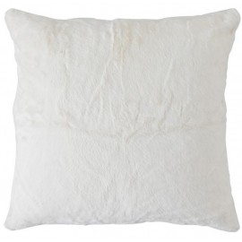 Faux Fur Cushion Cream - Large 