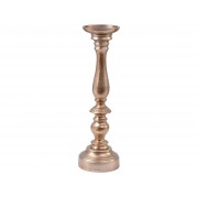 Beckett Large Copper Finish Candle Holder 