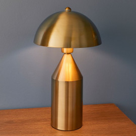 Table Lamp - Antique Brass Finish 