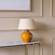 Terracotta Ceramic Table Lamp – Small & Large