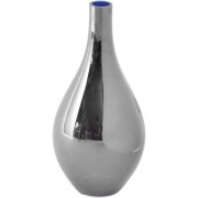 Hand Blown Platinum Lustre Bottled Vase 