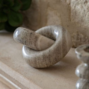 Marble Circle Decorative Object – Sandstone Marble