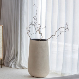 Textured Tall Planter – Sculptural Elegance for Modern Interiors