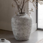 Large Grey Ceramic Vase | Timeless Minimalism for Modern Homes