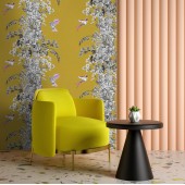 Designer Wallpaper – Botanical Golden Mustard
